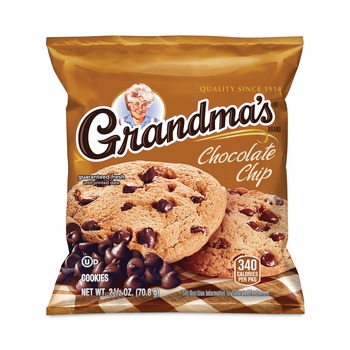 Green Rabbit 45092 2.5 oz Homestyle Chocolate Chip Cookies (60/Carton)