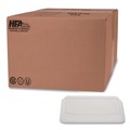 Bulk Savings Pricing 2 | Handi-Foil 2059DL-1000 Plastic Dome Lids for 1-lb. Oblong Pans - Clear (1000/Carton) image number 0