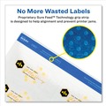 Office Jansan | Avery 22822 2 in. x 3 in. Print-to-the-Edge Labels with Sure Feed and Easy Peel - Glossy Clear (80/Pack) image number 3