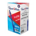  | Paper Mate 2095447 Profile Medium 1 mm Retractable Ballpoint Pen - Blue (36/Pack) image number 0