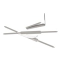 Office Jansan | ACCO A7070010J 1 in. Capacity 2.75 in. Center to Center Self-Adhesive Two-Prong Paper Fastener Bases - Matte Steel (100/Box) image number 1