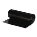 Trash Bags | Earthsense Commercial 1507734 40 in. x 46 in. 45-Gallon 2 mil. Linear Low Density Recycled Can Liners - Black (100/Carton) image number 2