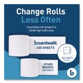 Cleaning & Janitorial Supplies | Boardwalk B6144 2-Ply Septic Safe Toilet Tissue - White (96/Carton) image number 7