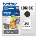Office Jansan | Brother LC61BK LC61BK Innobella 450 Page-Yield Ink - Black image number 1