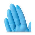 Bulk Savings Pricing 2 | Ansell 54188 4 mil Thick 9.5 in. Long Powder-Free G10 Comfort Plus Blue Nitrile Gloves - Large, Light Blue (100/Box) image number 5