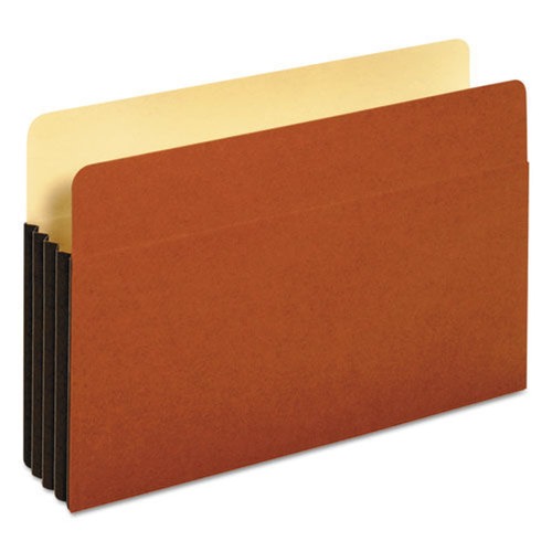 Just Launched | Pendaflex 64264 3.5 in. Expansion File Pocket with Tyvek - Legal Size, Redrope (10/Box) image number 0