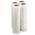 Cleaning & Janitorial Supplies | Universal UNV64718 18 in. x 1500 ft. 12 mic 47-Gauge High-Performance Handwrap Film - Clear (4/Carton) image number 1