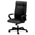  | HON HIEH1.F.H.U.SS11.T.SB Ignition Series Executive 300 lbs. Capacity 17.38 in. to 21.88 in. Seat Height High-Back Chair - Black image number 1