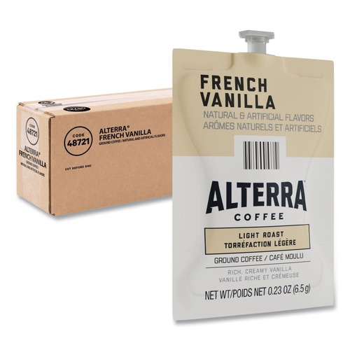 Coffee | FLAVIA 48721 Alterra French Vanilla Coffee Freshpack (40/Carton) image number 0