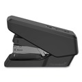 Office Staplers & Punches | Fellowes Mfg Co. 5014401 LX860 EasyPress 40-Sheet Capacity Half Strip Stapler with Antimicrobial Protection - Black image number 3