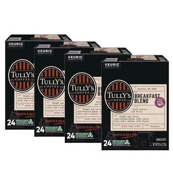 Tully's Coffee Coffee K-Cups - Breakfast Blend (96/Carton)