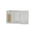 Klein Tools VDV826-763 Pass-Thru RJ45 CAT6 Gold Plated Modular Data Plug (200-Pack) image number 2