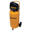 Portable Air Compressors | Factory Reconditioned Bostitch BTFP02028-R 0 HP 26 Gallon Oil-Free Vertical Dolly Air Compressor image number 0