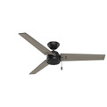 Ceiling Fans | Hunter 59264 52 in. Contemporary Cassius Ceiling Fan (Matte Black) image number 6