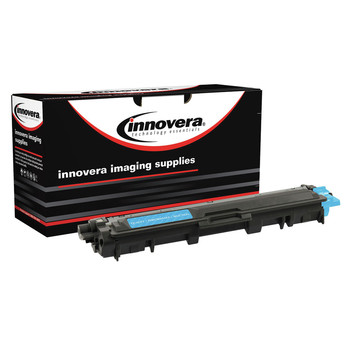Innovera 2200 Page-Yield, Replacement for Brother TN225C, Remanufactured High-Yield Toner - Cyan