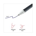 Office Jansan | Universal UNV15511 1 mm Retractable Ballpoint Pen - Medium, Blue (1 Dozen) image number 5