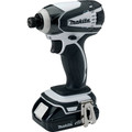 Impact Drivers | Makita XDT04RW 18V LXT 2.0 Ah Lithium-Ion 1/4 in. Impact Driver Kit image number 1