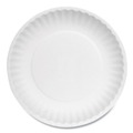 Bowls and Plates | AJM Packaging Corporation AJM PP6AJKWH 6 in. Paper Plates - White (1000/Carton) image number 0