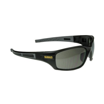 Dewalt DPG101-2D (12/Carton) Auger Safety Glasses - Black Frame, Smoke Lens