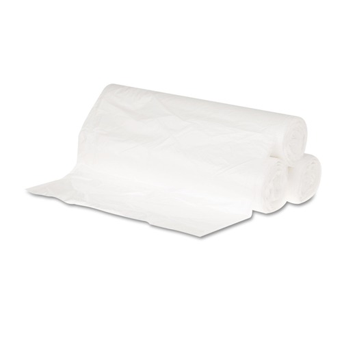 Trash Bags | GEN Z4823RN GR1 10 Gallon High-Density 24 in. x 23 in. Can Liners - Natural (50-Piece/Roll, 20 Rolls/Carton) image number 0