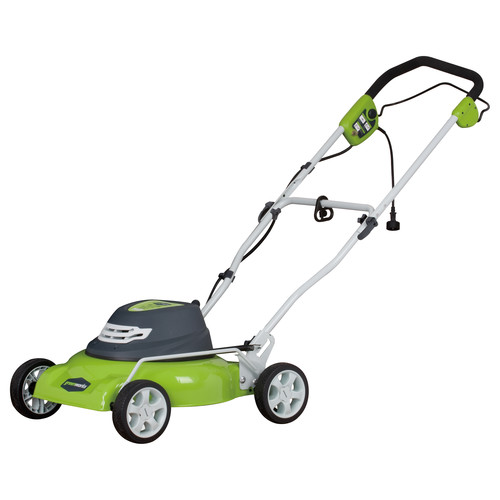 Greenworks 25012 12 Amp 18 in. 2in1 Electric Lawn Mower