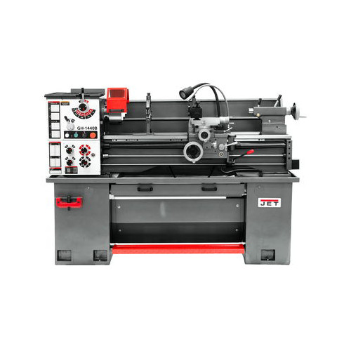 Metal Lathes | JET 323444 GH-1440B Geared Head Bench with VUE  and Taper Attachment image number 0