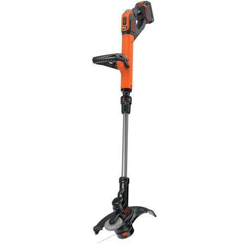 String Trimmers | Black & Decker LSTE525BT SMARTECH 20V MAX Cordless Lithium-Ion EASYFEED 12 in. String Trimmer image number 0