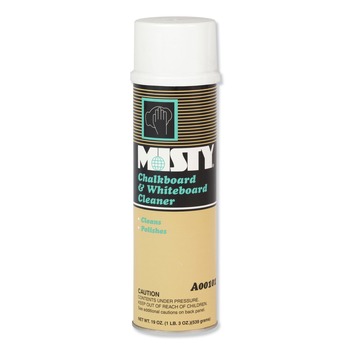 Misty 19 oz. Aerosol Spray Chalkboard and Whiteboard Cleaner (12/Carton)