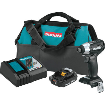 Factory Reconditioned Makita 18V LXT 2 Ah Lithium-Ion Sub-Compact Brushless Cordless Impact Driver Kit