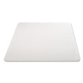 Office Jansan | Deflecto CM21442F 46 in. x 60 in. Flat Packed EconoMat All Day Use Chair Mat for Hard Floors - Clear image number 2