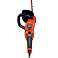 Hedge Trimmers | Black & Decker HH2455 120V 3.3 Amp Brushed 24 in. Corded Hedge Trimmer with Rotating Handle image number 5