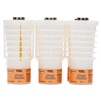 Rubbermaid Commercial TCell 48 mL Microtrans Odor Neutralizer Refill - Mango Blossom (6/Carton)
