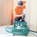 Portable Air Compressors | Makita MAC320Q Quiet Series 1-1/2 HP 3 Gallon Oil-Free Hand Carry Air Compressor image number 15