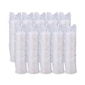 Cutlery | Dart 12FTLS Lift N' Lock Lids for 10 - 14 oz. Cups - Translucent (100/Sleeve, 10 Sleeves/Carton) image number 3