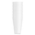 Food Trays, Containers, and Lids | Dart 32TJ32 32 oz. Foam Drink Cups - White (500/Carton) image number 1