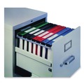 Office Jansan | Avery 14800 11 in. x 8.5 in. 3 Rings 1 in. Capacity Hanging Storage Flexible Non-View Binder with Round Rings - Blue image number 2
