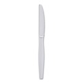  | Boardwalk BWKKNIFEHW Heavyweight Polystyrene Knives - White (1000/Carton) image number 1