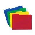 Art & Craft Paper | Smead 10541 0.75 in. Expansion Letter Size Poly Colored File Folders with Slash Pocket - Assorted Colors (12/Pack) image number 5