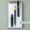 Pens | Pilot 15955 G2 Edge Premium Fine 0.7 mm Gel Pen - Black Ink/Black Barrel (36/Pack) image number 4