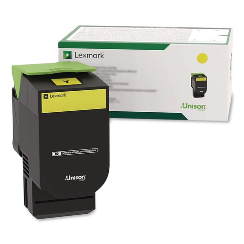 Ink & Toner | Lexmark 70C1HY0 70C1HY0 3,000 Page-Yield Return Program High-Yield Toner - Yellow image number 0