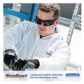 Bib Overalls | Ansell 38938 A35 Liquid and Particle Protection Coveralls Hooded - Large, White (25/Carton) image number 3