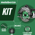 Circular Saws | Metabo HPT C7URM 7-1/4 in. 15-Amp 6800 RPM RIPMAX Pro Circular Saw image number 1