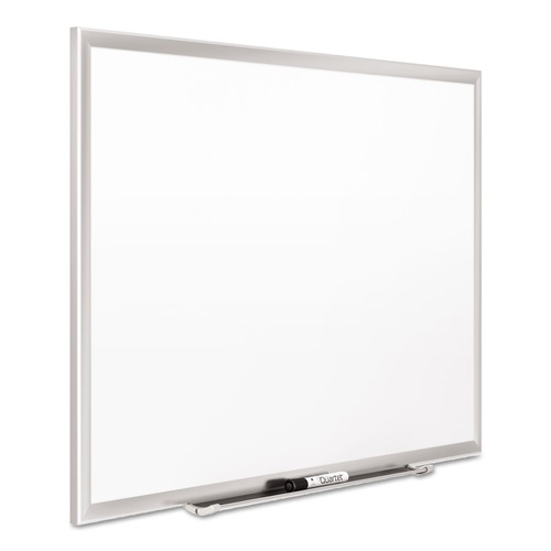  | Quartet 2544 48 in. x 36 in. Classic Series Porcelain Magnetic Dry Erase Board - White Surface, Silver Aluminum Frame image number 0