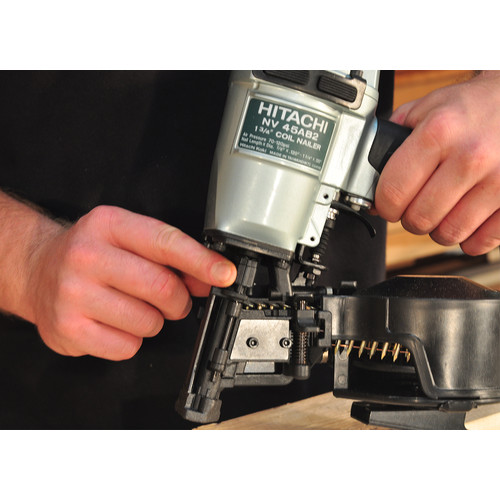 Hitachi roofing nailer deals
