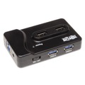 Office Electronics & Batteries | Tripp Lite U360-412 6 Ports USB 3.0 SuperSpeed Charging Hub - Black image number 1