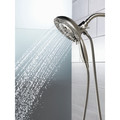 Bathtub & Shower Heads | Delta 58480-SS-PK H2Okinetic In2ition 5-Setting Two-in-One Shower - Stainless image number 1
