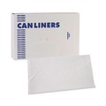 Bulk Savings Pricing 2 | Boardwalk H8046TWK 40 in. x 46 in. 45 gal. 0.9 mil Linear Low Density Industrial Can Liners - White (100/Carton) image number 0