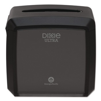 Georgia-Pacific 7.6 in. x 6.1 in. x 7.2 in. Tabletop Napkin Dispenser - Black (1/Carton)