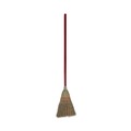Brooms | Boardwalk BWK951TEA 39 in. Corn Fiber Bristles Lobby/Toy Broom - Red image number 0