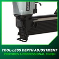 New Year New Savings! Save $25 off $150 | Metabo HPT N5024A2M 1 in. 16 ga. Wide Crown Stapler image number 7
